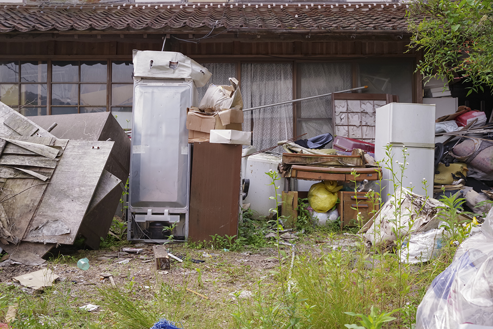 遺品整理前の画像